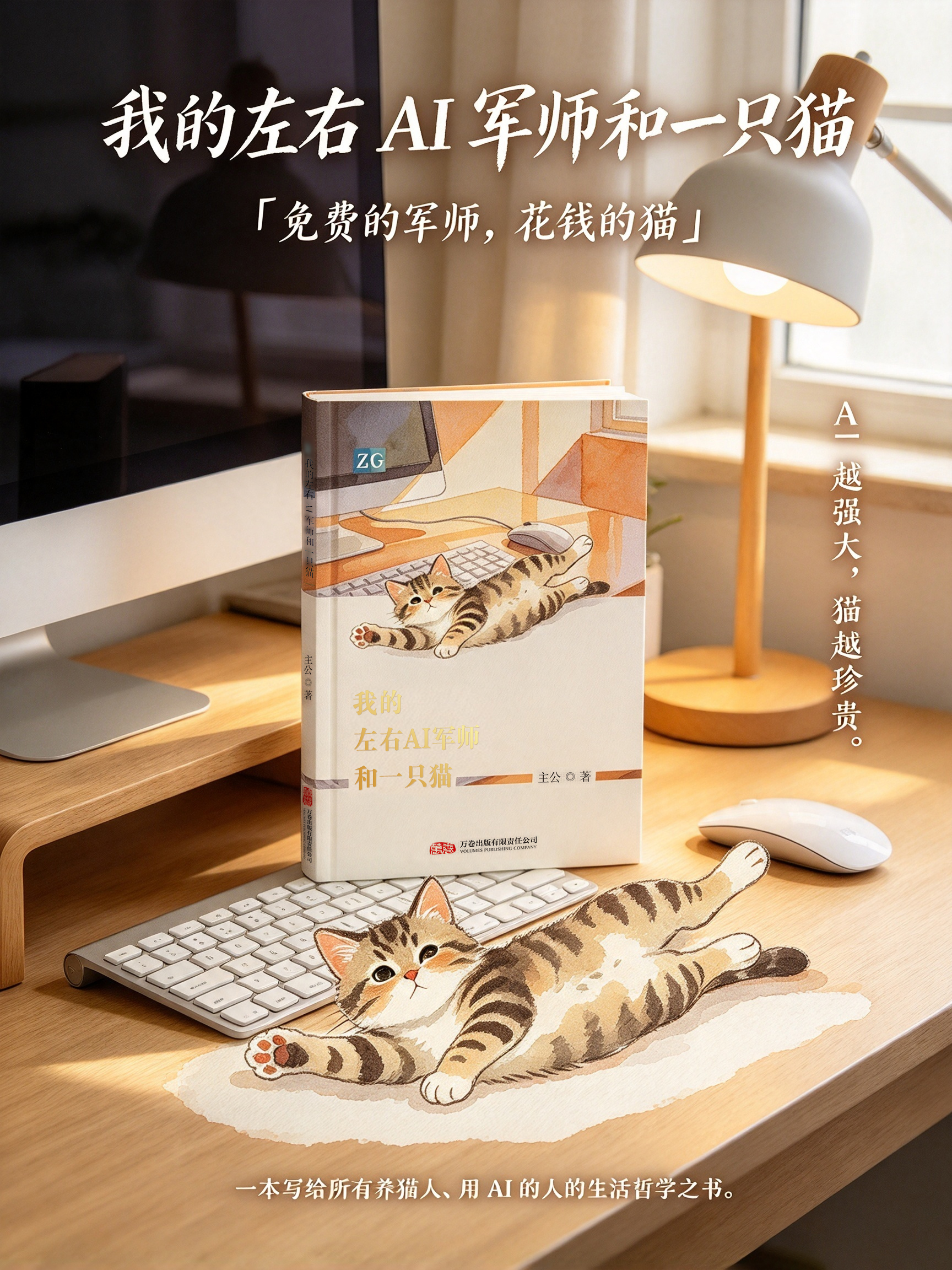 《我的左右AI军师和一只猫》新书介绍